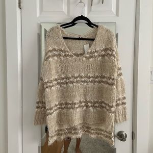 Free People Linus Stripe Pullover